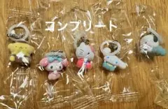 コンプ サンリオキャラクターズ ふわふわめじるしアクセサリー Baby 全５種