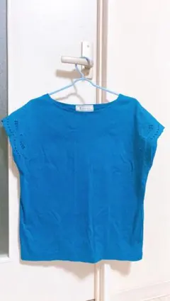 ROPÉ PICNIC ターコイズグリーンTシャツ 38 綿100%