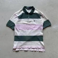 90s~ polo by ralph lauren border ボーダー ポロ
