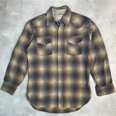 ち*モ様 USA製 70s PENDLETON ペンドルトン オンブレ ビンテー