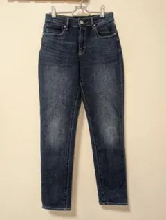 無印良品 スリムストレート ストレッチ　スキニーデニム ジーンズ ジーパン 23