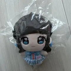 iLiFE! ぬいぐるみマスコット 虹羽みに メイド衣装 水色 推しぬい 顔