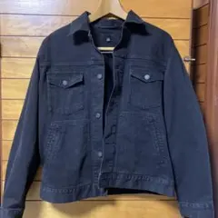 UNIQLO ユニクロ　デニムジャケット DARK GRAY Mサイズ