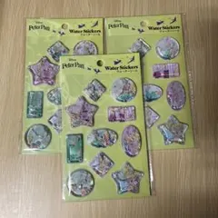 ティンカーベル　ウォーターシール ３枚　ディズニー　Disney セリア