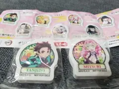 【新品未使用】鬼滅の刃 竈門炭治郎 甘露寺蜜璃 消しゴム 2個セット