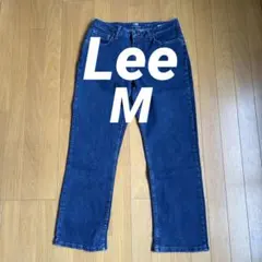 【378】美品　Lee ライダース　ストレッチデニム　ストレート　インディゴ