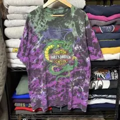 【USA製】90s Harley-Davidson タイダイ Tシャツ
