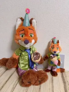ズートピア 10周年記念ぬいぐるみ ジュディとニック セット - メルカリ