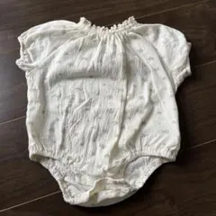 tete a tete ロンパース 80サイズ 黄色小花柄