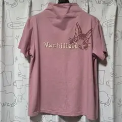 Wachifield わちふぃーるど 半袖 ハイネック カットソー ピンクのサムネイル