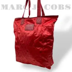未使用　マークジェイコブス　トートバッグ　ナイロン　赤　レッド