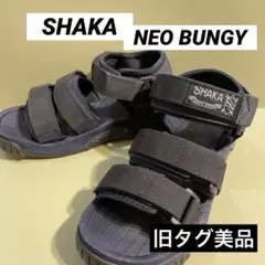 希少❗️旧ロゴ　SHAKA NEO BUNGY Navy 19SS-I 23cmのサムネイル