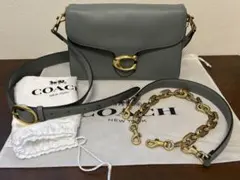 COACH（コーチ）チェーン タビー ショルダーバッグ