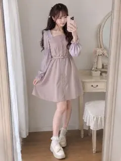 パフスリーブワンピース Fサイズのサムネイル