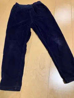 無印良品　ネイビー コーデュロイ パンツ 130サイズ