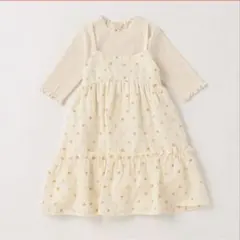 120 プティマイン ワンピース インナー 花柄
