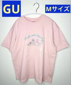 GU おぱんちゅうさぎ　コラボ　Mサイズ　Tシャツ　半袖