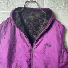 THE NORTH FACE パープル リバーシブルベスト【826】