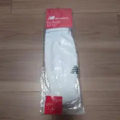 New Balance フットボールソックス S21-23cm ホワイト