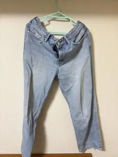 H&M ルーズフィットデニム 32/30 ライトブルー