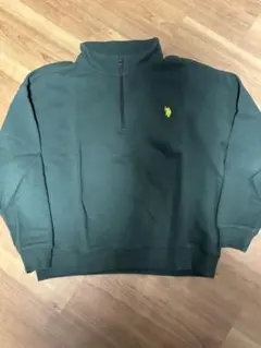 U.S. POLO ASSN. ハーフジップスウェット L