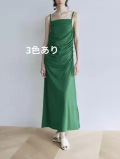 ALEXIA STAM キャミワンピース リブ素材 ロング丈 ALEXIA STAM キャミワンピース リブ素材 ロング丈 - メルカリ