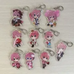 すとぷり　アクリルキーホルダー　さとみ　10個セット