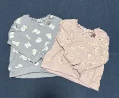 エニィファム　トレーナー　犬　うさぎ　110 2枚セット