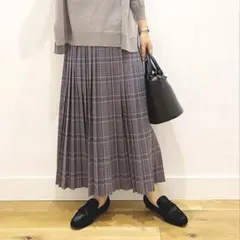 アーバンリサーチドアーズ　チェックプリーツスカートのサムネイル