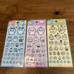 韓国限定　ちいかわ5サイズステッカー　4枚セット　ちいかわ　ハチワレ　うさぎ