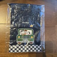 familiar 巾着袋 車と動物デザイン