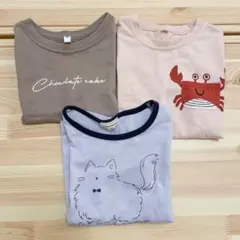 バースデイ　西松屋　半袖Tシャツ　90cm ネコ　女の子　まとめ売り