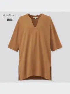 UNIQLO Mame Kurogouchi エアリズムコットンオーバーサイズTのサムネイル