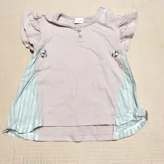 SIMPLE FREE フリル袖 Tシャツ 90