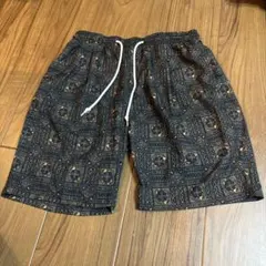 総柄 ハーフパンツ ショートパンツ メンズ　HALHAM ハルハムのサムネイル