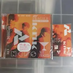 NEWS KMK 初回盤B CD＋Blu-ray ステッカー付き 未再生　帯付き