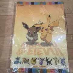 ポケットモンスター ピカチュウ イーブイ クリアファイル　8枚セット