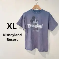 Disneyland Resort ミッキーマウス Tシャツ XL ネイビー
