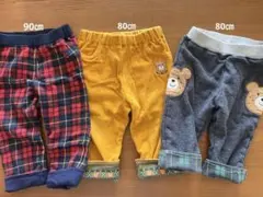 HOT biscuit パンツ 3点セット ミキハウス　ホットビスケッツ