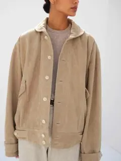 26SS AURALEE SILKY GRAIN SUEDE BLOUSONのサムネイル