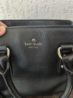 kate spade ブラック ショルダーバッグ