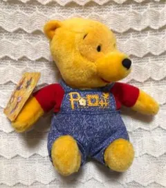 プーさん ぬいぐるみ オーバーオール