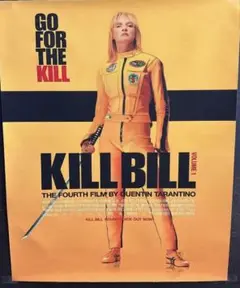 未開封 KILL BILL キルビル プロモ 非売品 試写状 ポスター カード キル・ビル』Kill Bill 映画ポスター アートフレーム 壁掛け