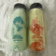 【未使用】 僕のヒーローアカデミア　 タオル入りボトル 緑谷出久、爆豪勝己