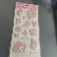 マイメロディ プクプクシール 中国LICENSE商品