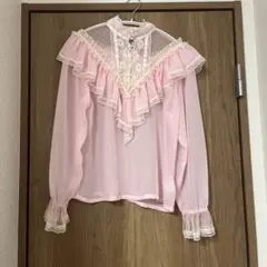 Swankiss フリルレースブラウスのサムネイル