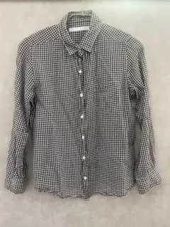 Spick & Span ギンガムチェック 長袖シャツのサムネイル