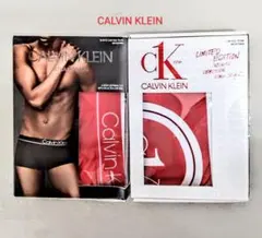 新品未使用calvinKleinボクサー型パンツ　米国サイズＭ　2箱まとめて