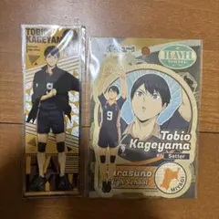 新品未開封　ハイキュー　影山　ロングシールSP02 トラベルステッカー　2種