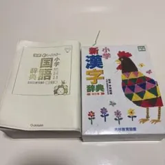 学研 新レインボー小学国語辞典・光村 小学新漢字辞典 2冊セット